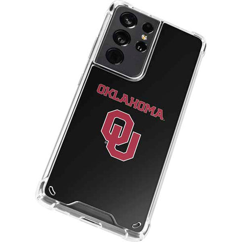 University of Oklahoma Only One Sooners Galaxy S21 Ultra 5G Clear Case